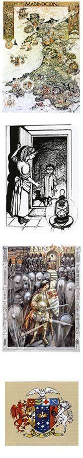 A selection of illustrations from the book "It Came. To Pass".